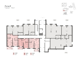 Продается Офис ЖК Теплые края, литер 8, 42.83  м&sup2;, 8566000 рублей