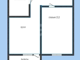 Продается 1-комнатная квартира Героя Ростовского ул, 36  м&sup2;, 4550000 рублей