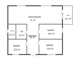 Продается Дом Зеландская ул, 109  м&sup2;, участок 4 сот., 11000000 рублей