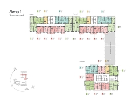 Продается Студия ЖК Теплые края, литер 1, 23.55  м&sup2;, 3179250 рублей