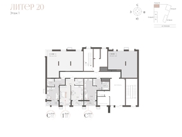 Продается Студия ЖК Моренуар, литер 20, 29.99  м&sup2;, 7527490 рублей