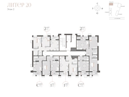 Продается Студия ЖК Моренуар, литер 20, 26.2  м&sup2;, 6969200 рублей