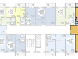 Продается 3-комнатная квартира ЖК Суворовский, литера 15, 86.15  м&sup2;, 7919199 рублей