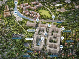 Продается 3-комнатная квартира  Курортный квартал Ривьера, II оч, 97.7  м&sup2;, 17700500 рублей