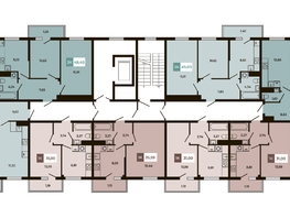 Продается 2-комнатная квартира ЖК Соседи, Этап 3 корпус 3, 57.22  м&sup2;, 8697440 рублей
