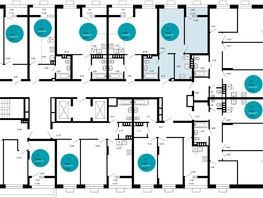 Продается 2-комнатная квартира ЖК 1799, литера 2.1, 43.53  м², 9376362 рублей