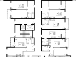 Продается 1-комнатная квартира ЖК Западные Аллеи, литера 5.2, 35.8  м², 5150000 рублей