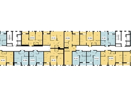 Продается 2-комнатная квартира ЖК НОРД, корпус 17, 55.1  м², 6501800 рублей