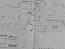 Продается 3-комнатная квартира Крыловской пер, 90  м², 14000000 рублей