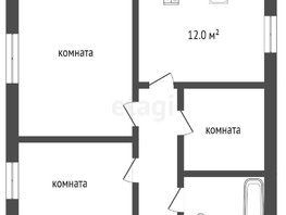 Продается 3-комнатная квартира Волкова ул, 65  м², 7100000 рублей