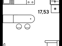 Продается Студия ЖК Малина Парк, дом 1, 24.18  м², 5330000 рублей