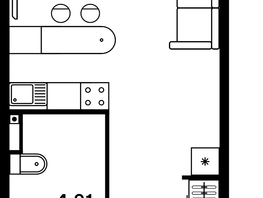 Продается Студия ЖК Малина Парк, дом 1, 25.59  м², 5650000 рублей