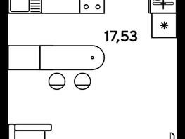 Продается Студия ЖК Малина Парк, дом 2, 24.34  м², 4210000 рублей