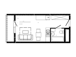 Продается Студия ЖК ПРИТЯЖЕНИЕ, литер 3, 26.55  м², 3982500 рублей