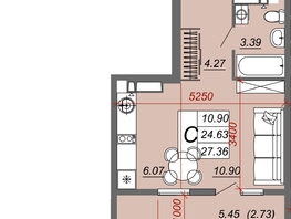 Продается Студия ЖК Frame (Фрейм), 11В, 27.55  м², 4890125 рублей