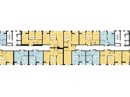 Продается 2-комнатная квартира ЖК Норд-Премьер, корпус 17, 69.6  м², 9396000 рублей