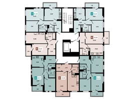 Продается 2-комнатная квартира ЖК Соседи, Этап 1 корпус 2, 54.45  м², 8721600 рублей