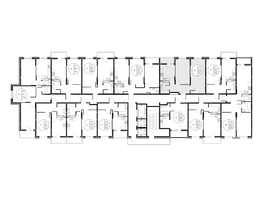 Продается 2-комнатная квартира ЖК Панорама на Театральном, литера 1, 55  м², 7331500 рублей