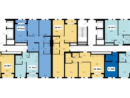 Продается 2-комнатная квартира ЖК Норд-Премьер, корпус 18, 58.7  м&sup2;, 8041900 рублей