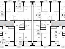 Продается 1-комнатная квартира ЖК Новый Судак, 1 этап, 35.14  м&sup2;, 7765940 рублей