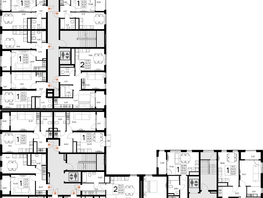 Продается 1-комнатная квартира ЖК Листория, этап 1, 45.66  м&sup2;, 7762200 рублей