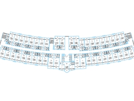 Продается Апартамент АК Атлас, 44.57  м&sup2;, 24870060 рублей