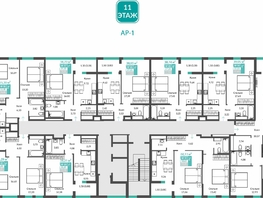 Продается 1-комнатная квартира ЖК Единство, 37.24  м&sup2;, 5907009 рублей