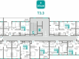 Продается 1-комнатная квартира ЖК Благо, 36.61  м&sup2;, 5738083 рублей