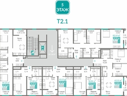Продается 2-комнатная квартира ЖК Благо, 60.88  м&sup2;, 8990406 рублей