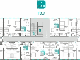 Продается 2-комнатная квартира ЖК Благо, 52.51  м&sup2;, 8097760 рублей