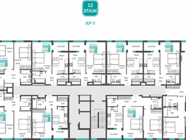 Продается 1-комнатная квартира ЖК Единство, 37.55  м&sup2;, 5956181 рублей