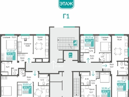 Продается 2-комнатная квартира ЖК Прополис, 51.23  м&sup2;, 7627305 рублей