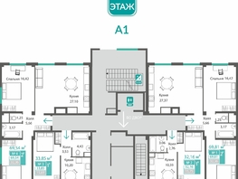 Продается 2-комнатная квартира ЖК Прополис, 69.81  м&sup2;, 8726250 рублей