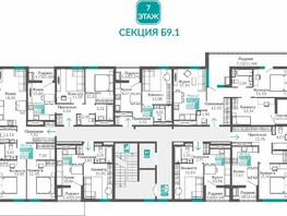 Продается 1-комнатная квартира ЖК Горизонты 3, 30.26  м&sup2;, 5356020 рублей