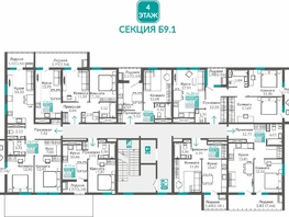 Продается 2-комнатная квартира ЖК Горизонты 3, 70.45  м&sup2;, 9644605 рублей