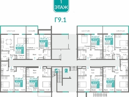 Продается 1-комнатная квартира ЖК Горизонты 2 , 35.91  м&sup2;, 5906064 рублей