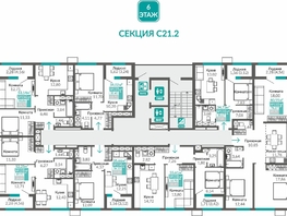 Продается 2-комнатная квартира Тюльпаны, 49.97  м&sup2;, 8494900 рублей