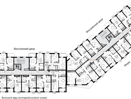 Продается 1-комнатная квартира ЖК Прибрежный дом, 57.06  м&sup2;, 12210840 рублей