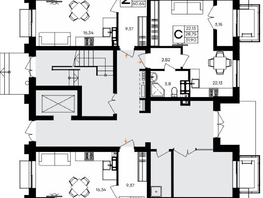 Продается 1-комнатная квартира ЖК Семисчастье, 33.7  м&sup2;, 7414000 рублей