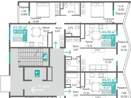 Продается 2-комнатная квартира ЖК Подсолнух, 59.84  м&sup2;, 9042527 рублей