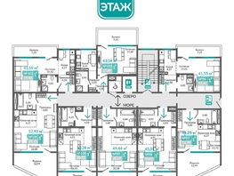 Продается Номер в отеле ГК Золотые пески, 43.04  м&sup2;, 9548252 рублей