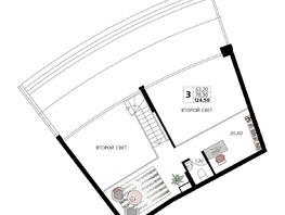 Продается Апартамент АК Атлантис Космос Крым, 124.5  м&sup2;, 64117500 рублей