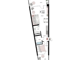 Продается Апартамент АК Атлантис Космос Крым, 71.5  м&sup2;, 29458000 рублей