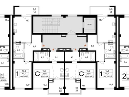 Продается 2-комнатная квартира ЖК Ботаника, 55.1  м&sup2;, 10303700 рублей