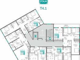 Продается 2-комнатная квартира ЖК Благо, 64.94  м&sup2;, 9776848 рублей