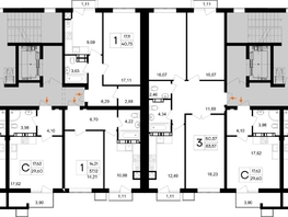 Продается Студия ЖК Республика, 29.28  м&sup2;, 3513600 рублей