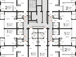 Продается 2-комнатная квартира ЖК Ай-Петри, 71.73  м&sup2;, 18317310 рублей