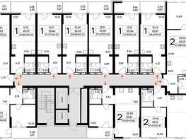 Продается 1-комнатная квартира  Курортный комплекс Лучистое, 30.74  м&sup2;, 10759000 рублей