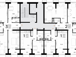 Продается 2-комнатная квартира ЖК Семисчастье, 62.86  м&sup2;, 13200600 рублей